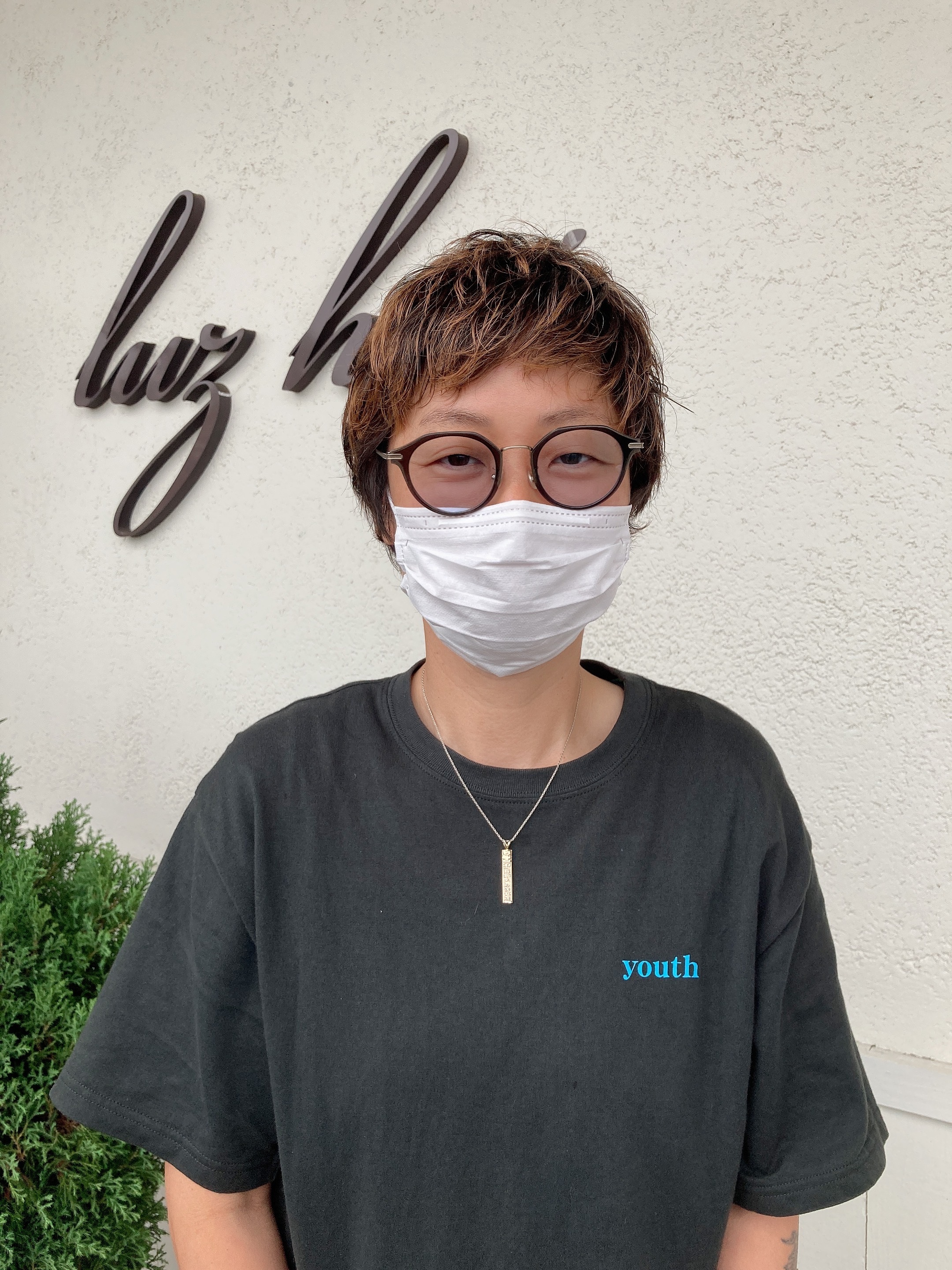 石田 愛 高槻市岡本町の美容室ルースヘアー Luz Hair 石田 愛 高槻市岡本町の美容室ルースヘアー Luz Hair